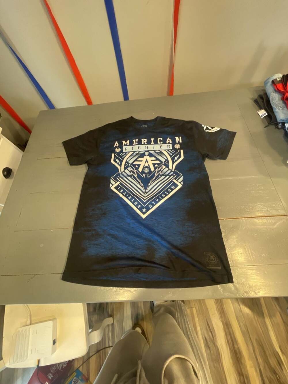 American Fighter Training Division Graphic T-Shirt